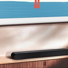 Samsung HW-S60B 3.1ch Soundbar on entertainment stand