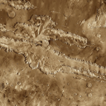 Mars' extensive Valles Marineris may have started on active faults billions of years ago.