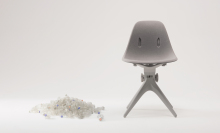 Sustainable company is turning cigarette butts and smartphones into furniture