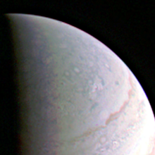 NASA's Juno probe gets its first close look at Jupiter