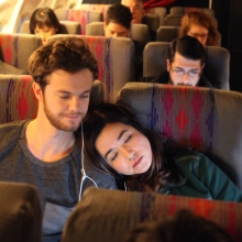 Jack Quaid and Maya Erskine star in "Plus One."