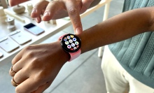 Woman wearing Pixel Watch 3