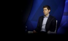 OpenAI CEO Sam Altman looks on during the APEC CEO Summit.