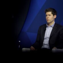 OpenAI CEO Sam Altman looks on during the APEC CEO Summit.