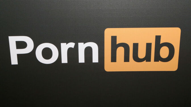 The Pornhub logo.