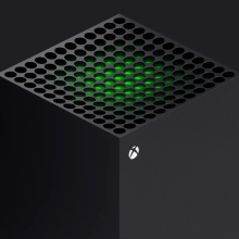 a top view of the xbox series x