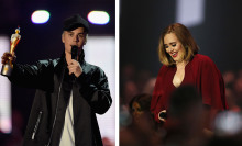 Justin Bieber just proved he is Adele's biggest fan at the Brit Awards