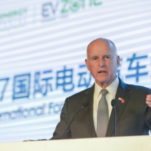 California's governor, not Trump, meets with China over climate change