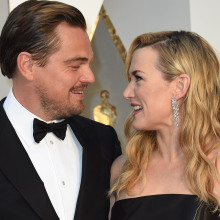 Leonardo DiCaprio and Kate Winslet will never let go of each other on the Oscars red carpet