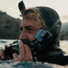 A scuba diver wears the GoPro Hero 11