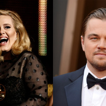 Adele wants Leo to win the Oscar so maybe it'll really happen this year