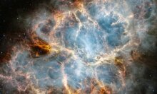 The James Webb Space Telescope's view of the Crab Nebula.