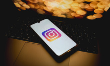 The Instagram logo is being displayed on a smartphone screen in Athens, Greece, on May 30, 2024.