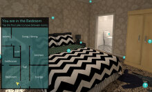 Virtual home app to help people with dementia