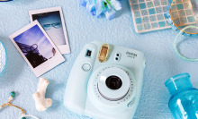 Feeling nostalgic? Snag this Instax Mini 9 camera bundle.