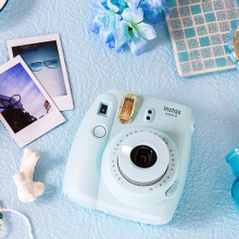 Feeling nostalgic? Snag this Instax Mini 9 camera bundle.