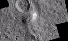 Look at this weird mountain rising from the surface of the dwarf planet Ceres