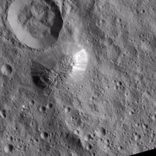 Look at this weird mountain rising from the surface of the dwarf planet Ceres