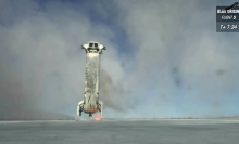 Blue Origin successfully tests its rocket escape system in flight