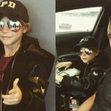 Jacob Tremblay spent a day at work with his hot detective dad