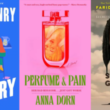 Funny Story by Emily Henry / Perfume & Pain by Anna Dorn / Where Sleeping Girls Lie by Faridah Àbíké-Íyímídé