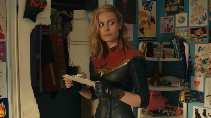 Brie Larson in The Marvels