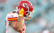 Travis Kelce of the Kansas City Chiefs