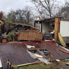 Powerful tornado strikes Virginia town, leaving at least 3 dead