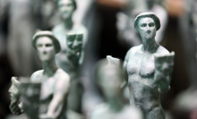 SAG Award trophies up close