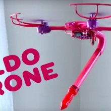Dildo-drone will fly out of your crotch and into your heart