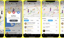 Snap Map adds 'My Places' for a Google Maps feel