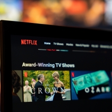 Netflix's award-winning TV shows UI