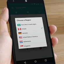 Opera releases free and unlimited VPN for Android