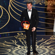 Leonardo DiCaprio has the last laugh, flips off everyone at the Oscars