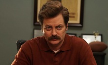 Of course Ron Swanson made canoe paddles for his 'Parks & Rec' pals