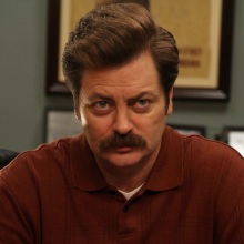 Of course Ron Swanson made canoe paddles for his 'Parks & Rec' pals