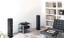 sony audio system in a modern home 