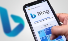 Bing on a phone