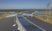 Stunning new drone footage offers sneak peek at Apple's 'Spaceship' campus