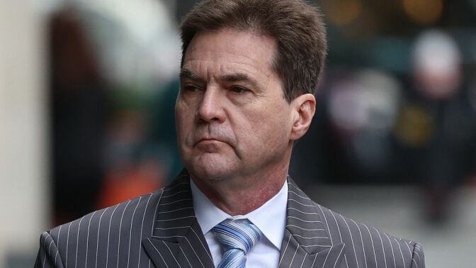 Australian computer scientist Craig Wright arrives at the High Court in London on February 5, 2024.