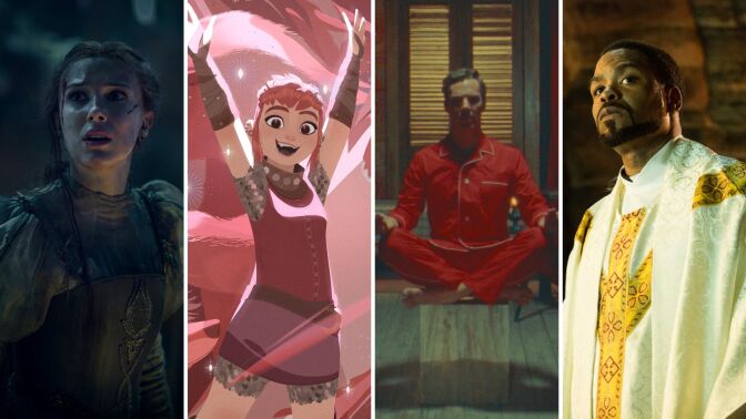 "Damsel," "Nimona," "The Wonderful Story of Henry Sugar," and "Vampires vs. the Bronx" are all streaming on Netflix.