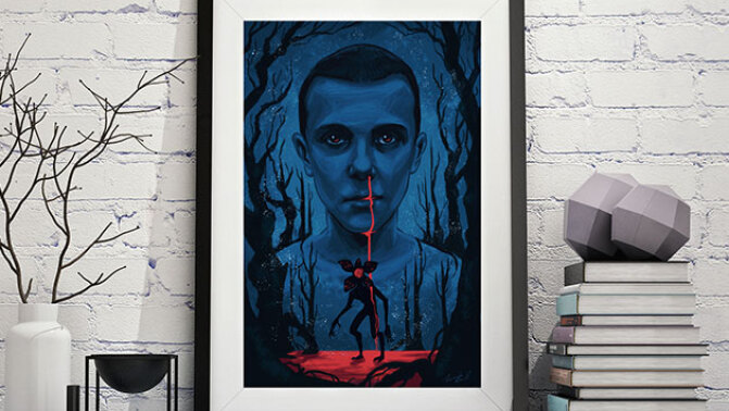 Protect your home from the Demogorgon with this 'Stranger Things' poster