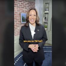 Kamala Harris has joined TikTok