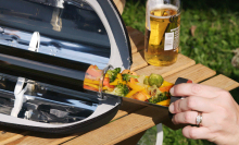 This portable solar cooker has already destroyed its Kickstarter goal