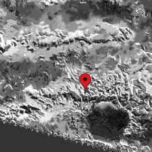 Spacecraft spots the tallest mountain seen on Saturn's moon Titan