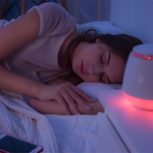 Wake up and smell the lavender with this aromatherapy alarm clock