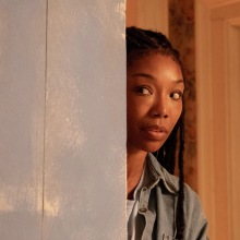 Brandy Norwood stars in a A24 thriller, "The Front Room."