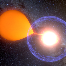 Star caught exploding after long hibernation