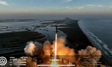 SpaceX Starship lifting off Nov. 18