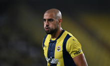 Sofyan Amrabat reacts